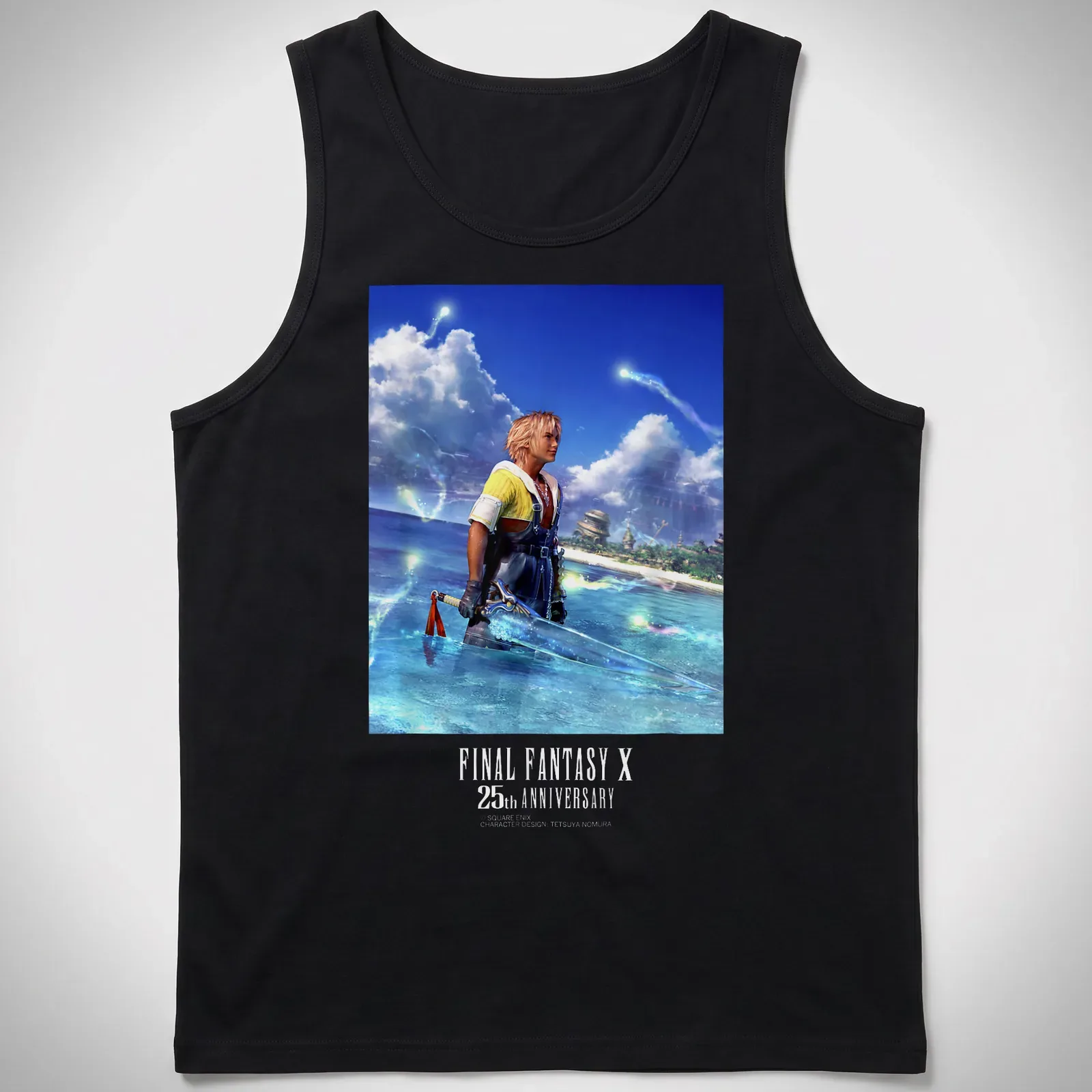 FINAL FANTASY X 25th Anniversary Tidus CG T-Shirt · Maquvero